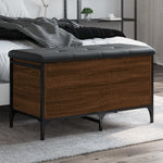 Opbergbankje Bewerkt Hout Kleurig