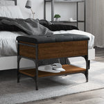 Schoenenbank Bewerkt Hout Kleurig