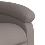 Fauteuil Verstelbaar Elektrisch Stof Taupe