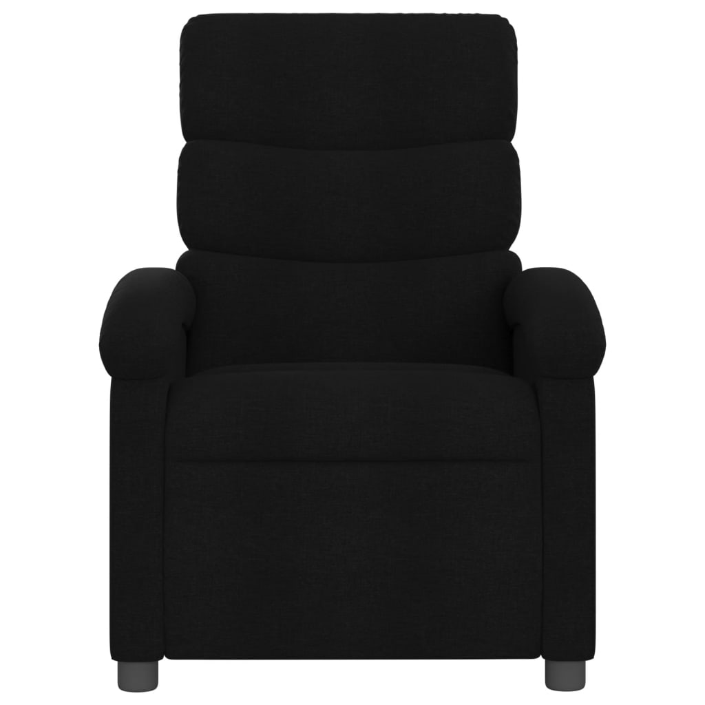 Massagestoel Stof Zwart