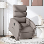Sta-Op-Massagestoel Stof Taupe