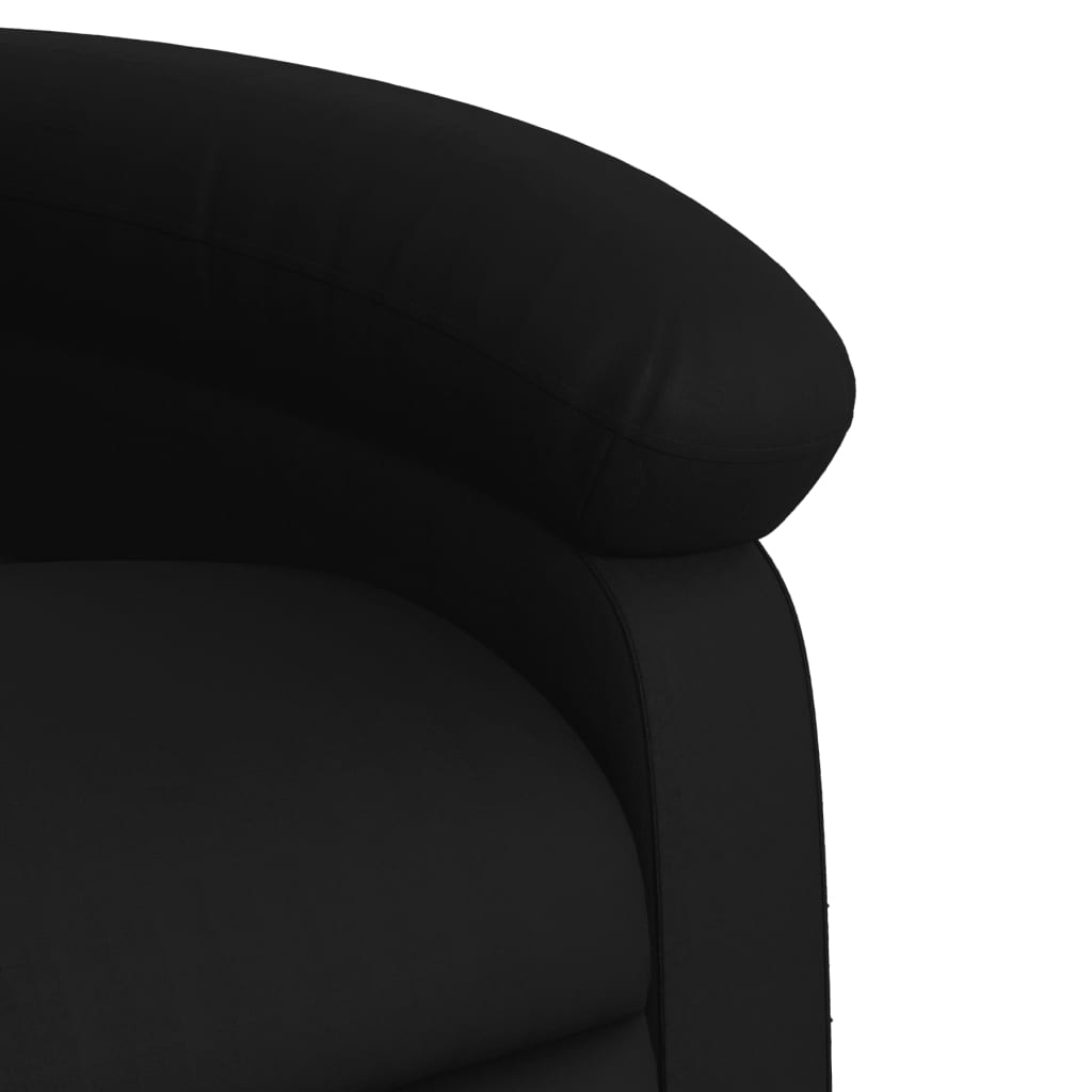 Fauteuil Kunstleer Zwart