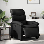 Fauteuil Kunstleer Zwart