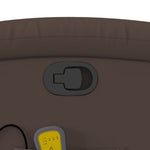 Sta-Op-Massagestoel Verstelbaar Kunstleer Bruin