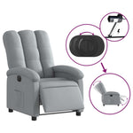 Fauteuil Stof Lichtgrijs