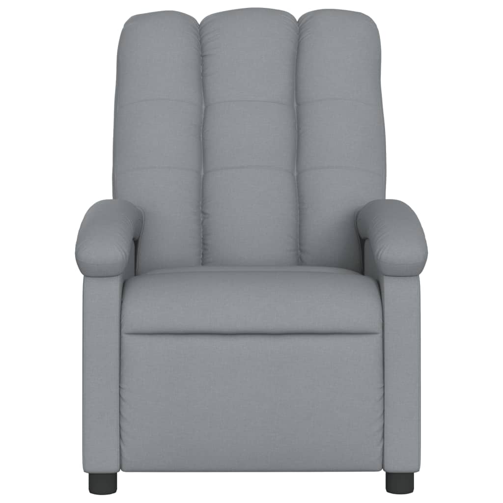 Fauteuil Stof Lichtgrijs