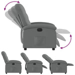 Fauteuil Stof Donkergrijs