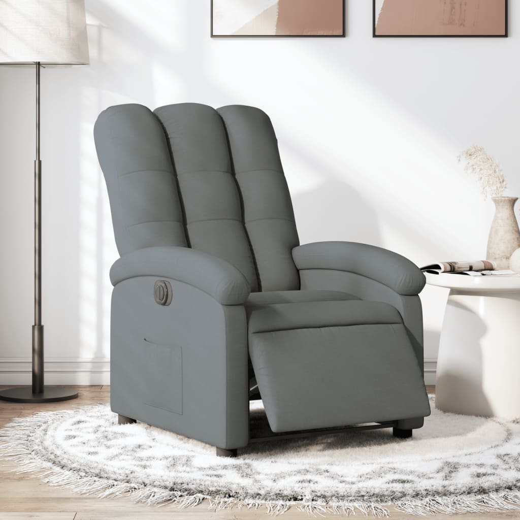 Fauteuil Stof Donkergrijs