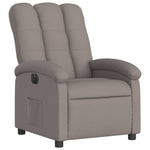 Fauteuil Verstelbaar Elektrisch Stof Taupe