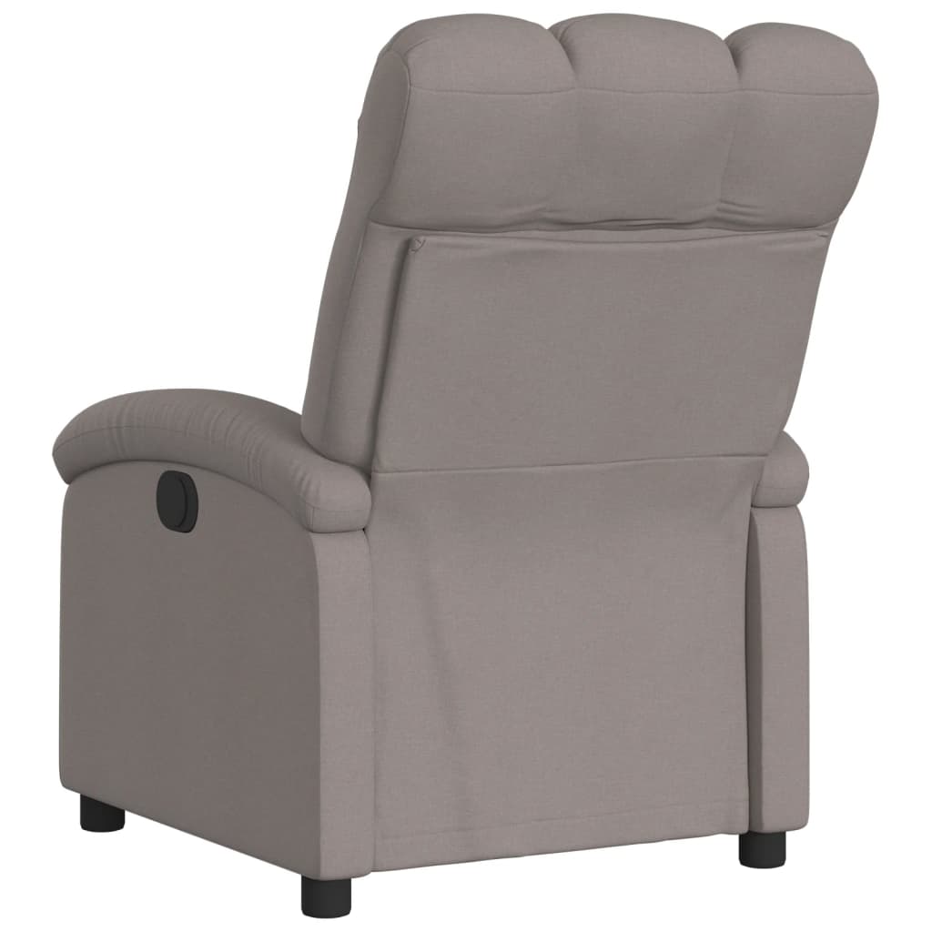 Fauteuil Verstelbaar Elektrisch Stof Taupe