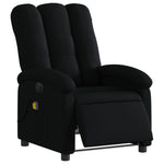 Massagestoel Stof Zwart