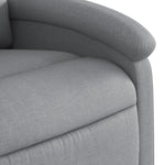 Fauteuil Stof Lichtgrijs