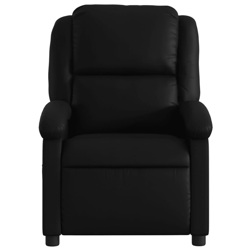 Fauteuil Kunstleer Zwart