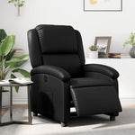 Fauteuil Kunstleer Zwart