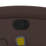 Sta-Op-Massagestoel Verstelbaar Kunstleer Bruin