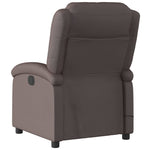 Massagestoel Echt Leer Donkerbruin