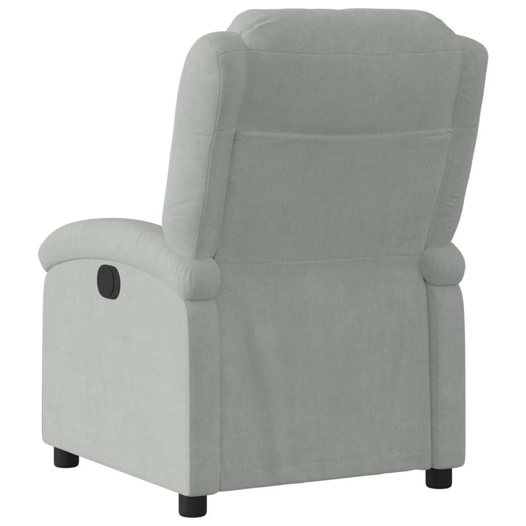 Fauteuil Stof Lichtgrijs