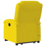 Sta-Op-Massagestoel Fluweel Geel