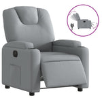 Fauteuil Stof Lichtgrijs
