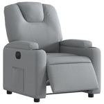 Fauteuil Stof Lichtgrijs