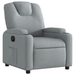 Fauteuil Stof Lichtgrijs