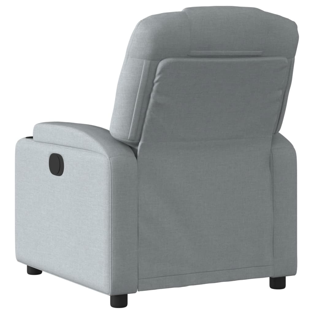 Fauteuil Stof Lichtgrijs