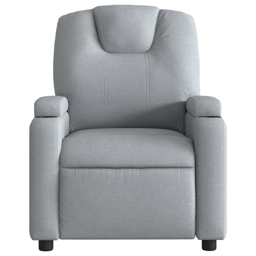 Fauteuil Stof Lichtgrijs