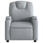 Fauteuil Stof Lichtgrijs