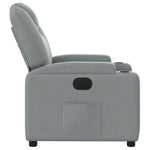 Fauteuil Stof Lichtgrijs