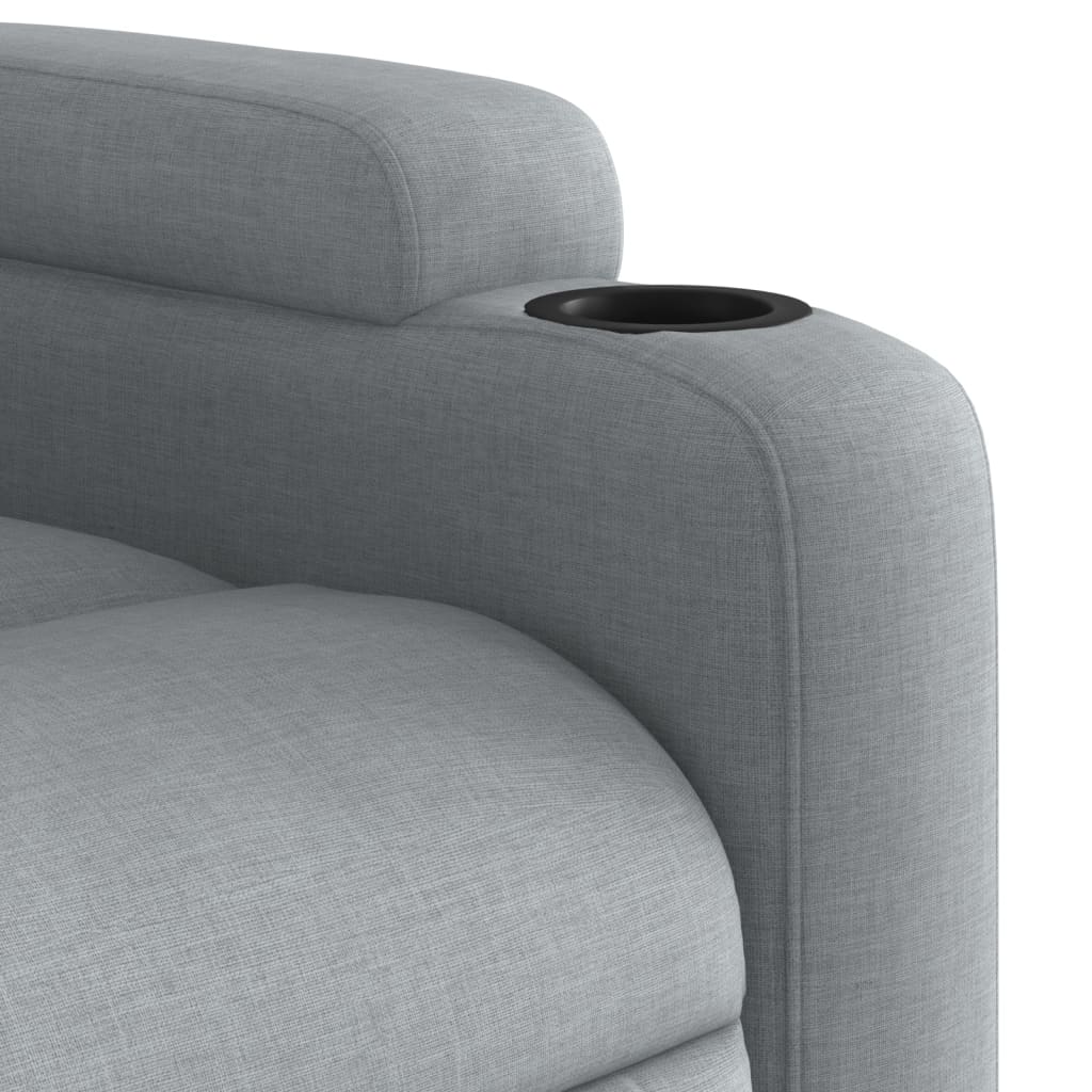Fauteuil Stof Lichtgrijs