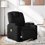 Massagestoel Stof Zwart