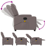 Massagestoel Stof Taupe