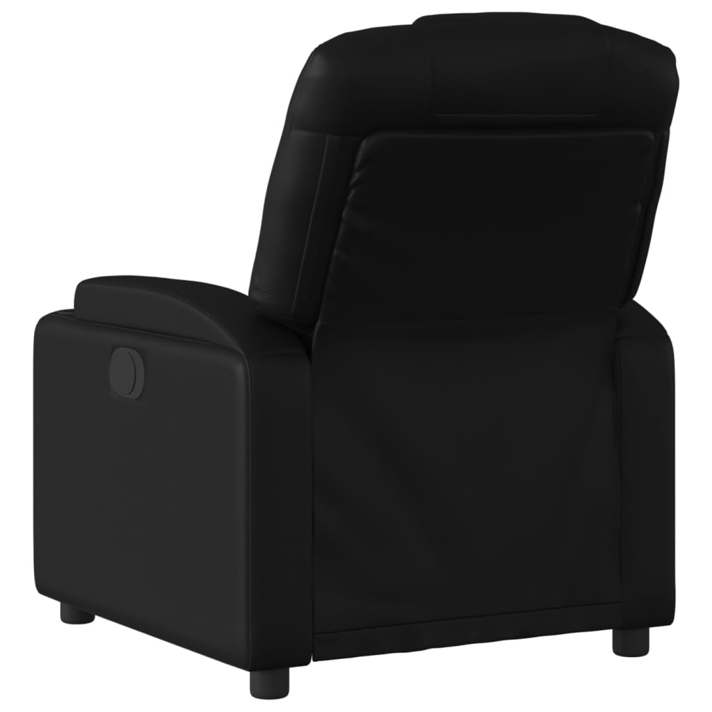 Fauteuil Kunstleer Zwart