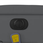 Massagestoel Verstelbaar Elektrisch Kunstleer Grijs