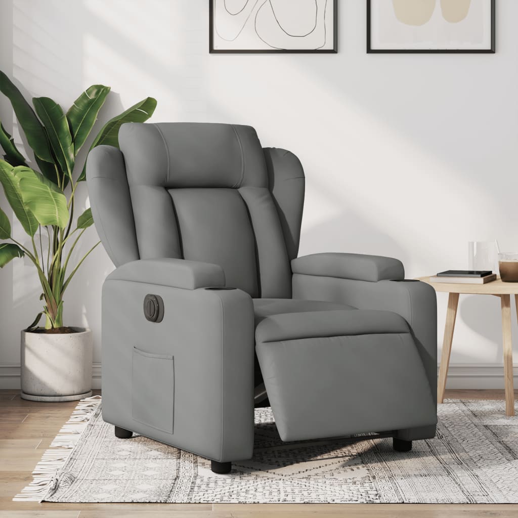 Fauteuil Stof Donkergrijs
