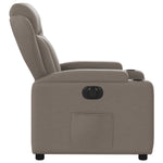 Fauteuil Verstelbaar Elektrisch Stof Taupe