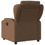 Massagestoel Stof Bruin