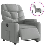 Fauteuil Stof Lichtgrijs