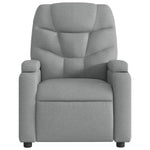 Fauteuil Stof Lichtgrijs