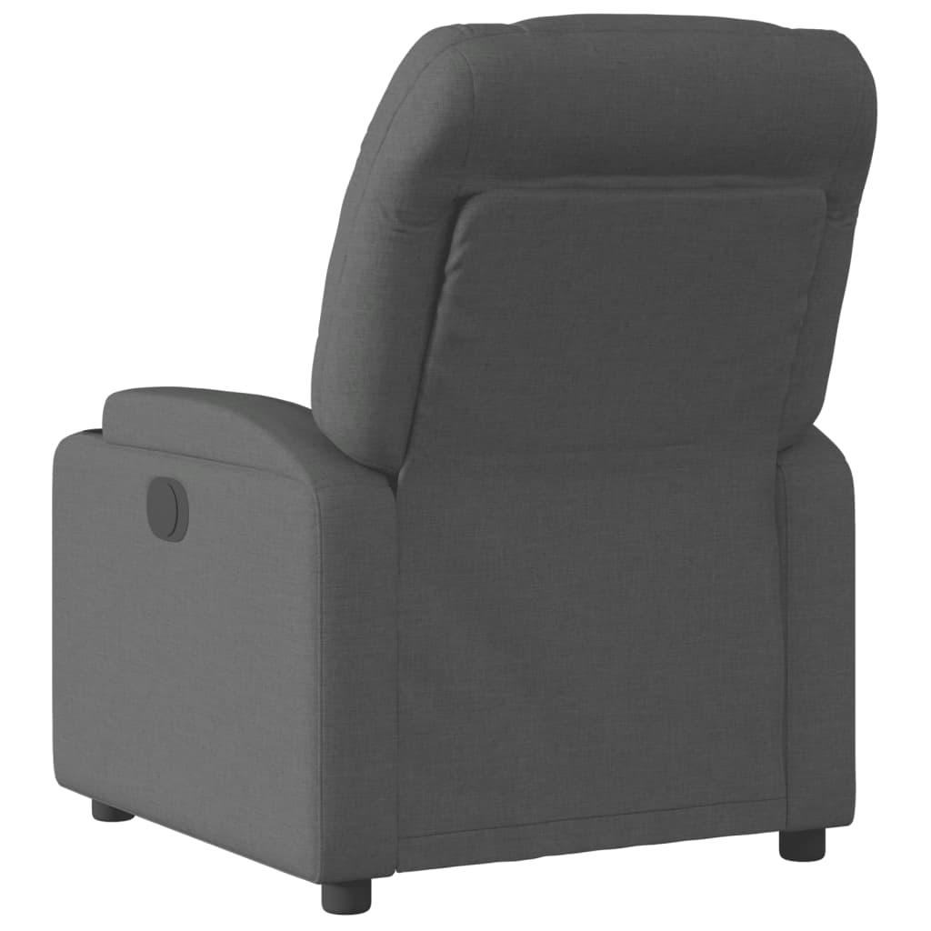Fauteuil Verstelbaar Elektrisch Stof Zwart