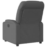 Fauteuil Verstelbaar Elektrisch Stof Zwart
