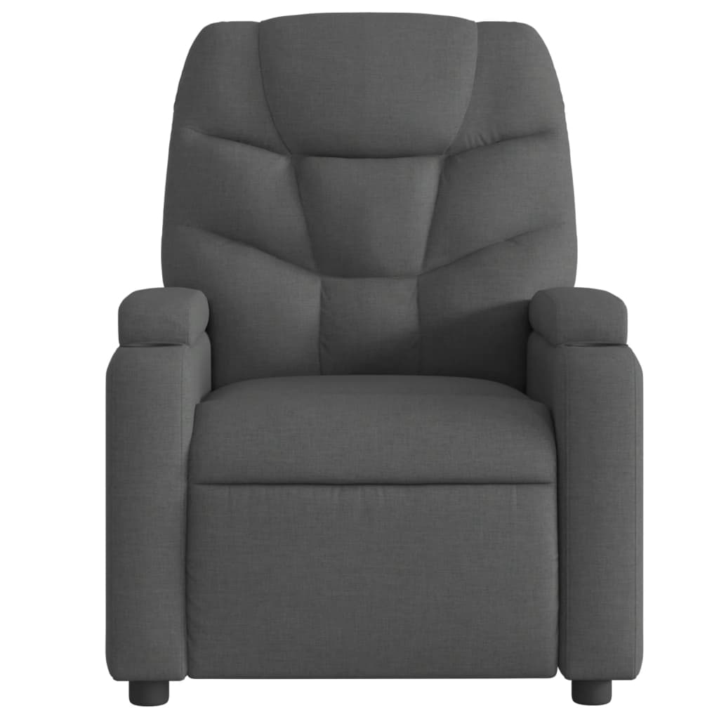 Fauteuil Verstelbaar Elektrisch Stof Zwart