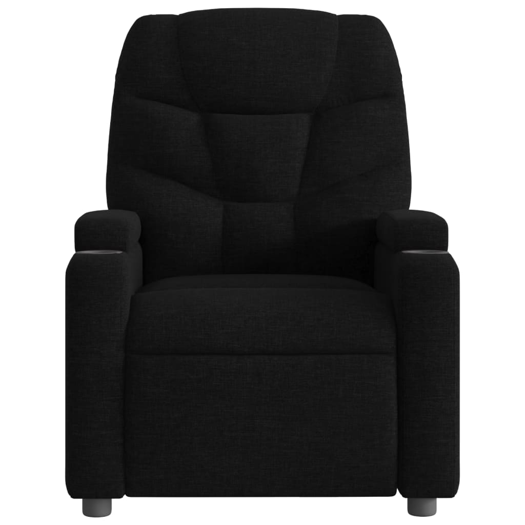 Massagestoel Stof Zwart