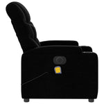 Massagestoel Stof Zwart