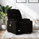 Massagestoel Stof Zwart