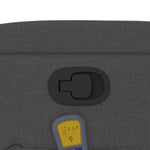 Sta-Op-Massagestoel Verstelbaar Stof Donkergrijs