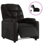 Fauteuil Kunstleer Zwart