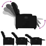 Fauteuil Kunstleer Zwart