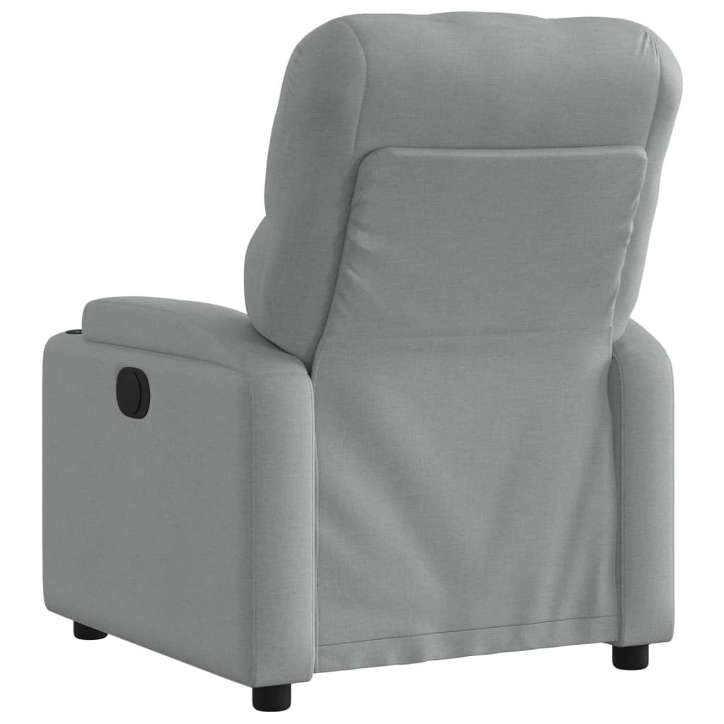 Fauteuil Stof Lichtgrijs