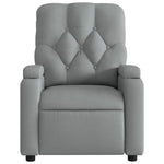 Fauteuil Stof Lichtgrijs